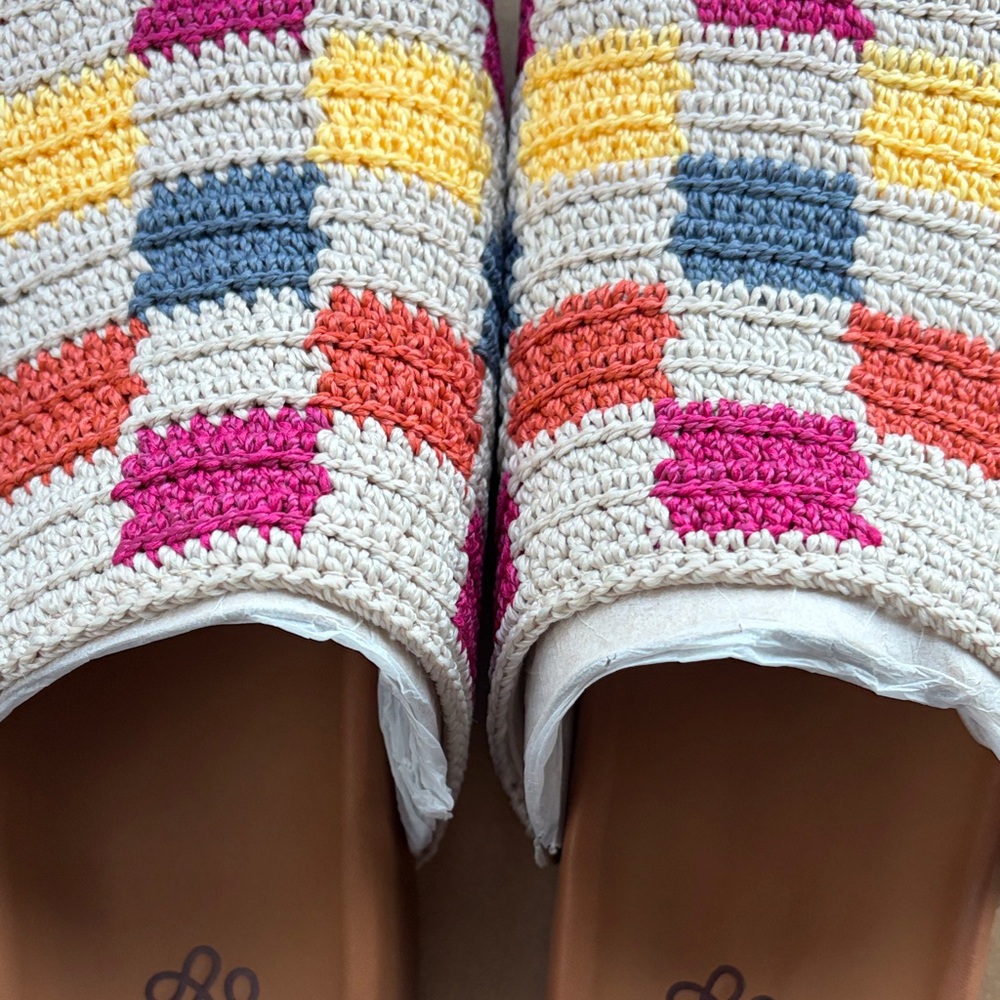 The Sak Multi Check Bolinas Slip on Clog